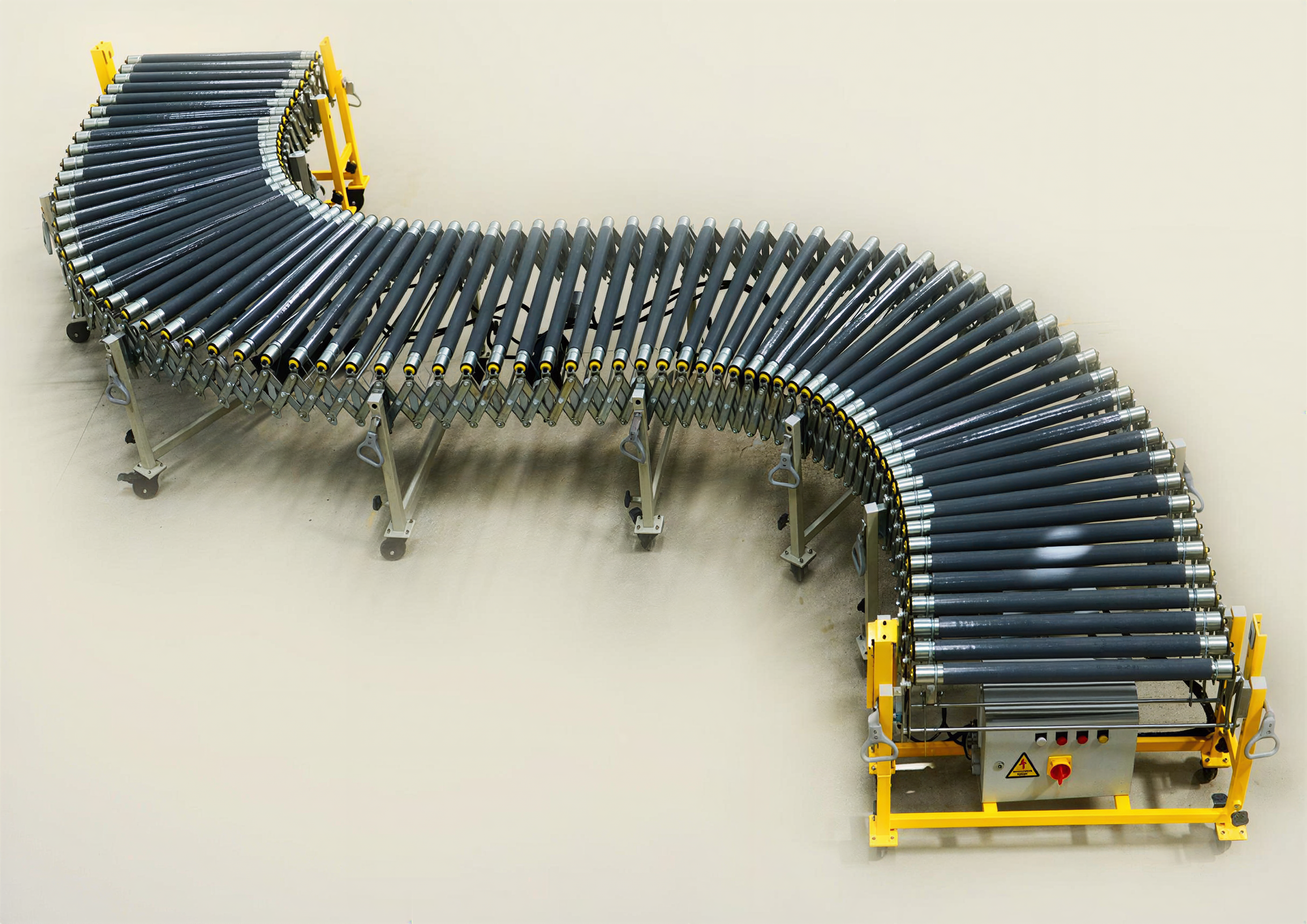 Curved Roller Conveyor