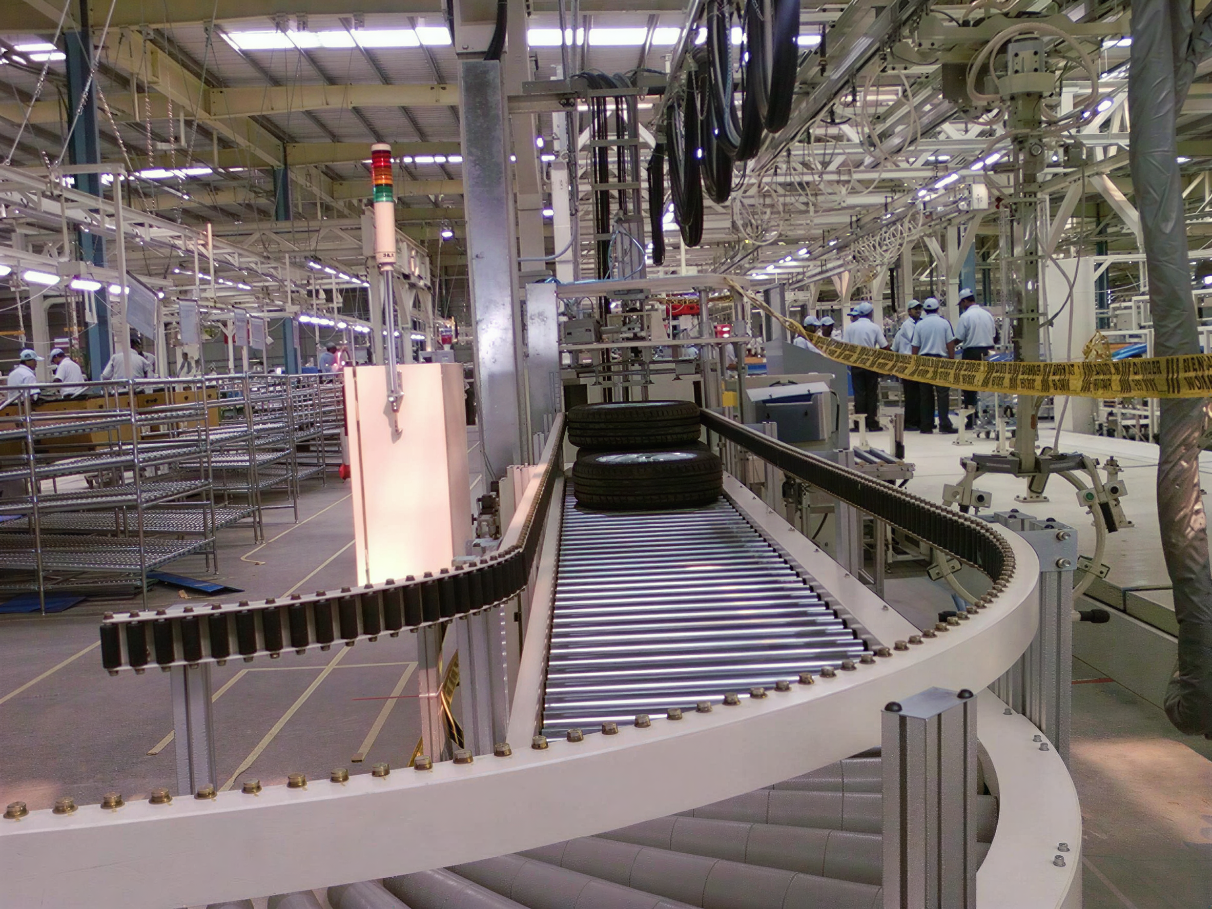 Flexible Expandable Roller Conveyor